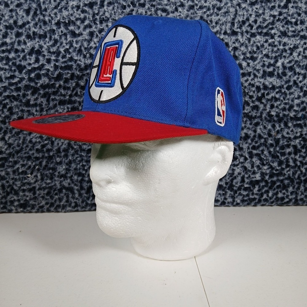 Mitchell & Ness LA Clippers Hat Mens OSFA Snapback Blue Red NBA